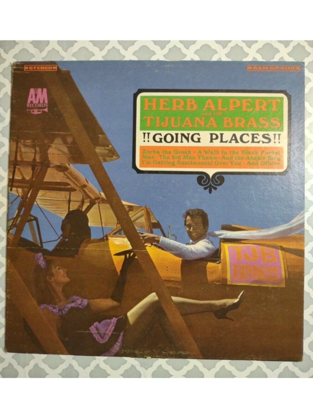 Alpert And The Tijuana Brass Going Places A&M Stereo Vinyl Record